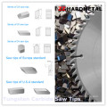 Zz Hardmetal Tungsten Carbide Saw Tips pour le bois et le métal